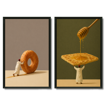 Duo Tableaux - Sfenj & Mssemen