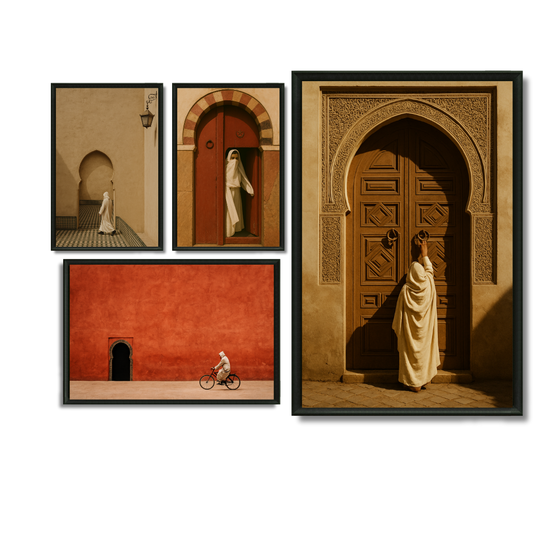 Composition Murale 2 - Le Maroc 1950