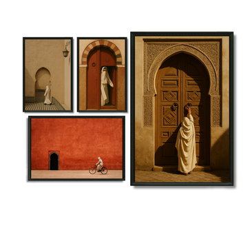 Composition Murale 2 - Le Maroc 1950
