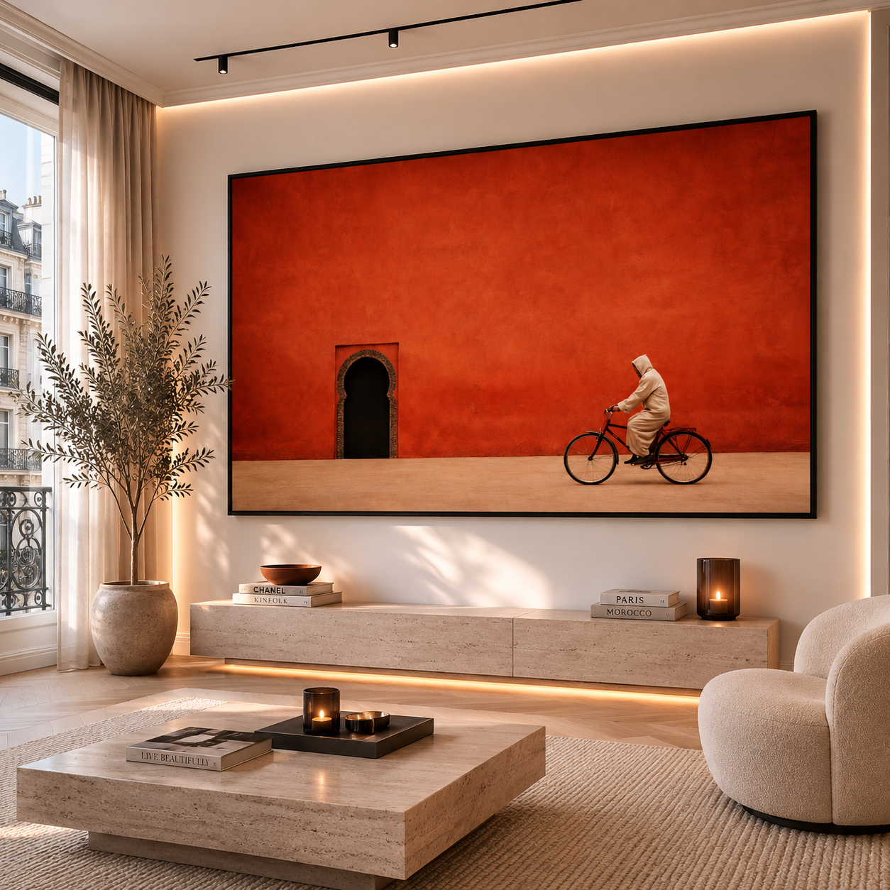Tableau marocain – Balade Rouge