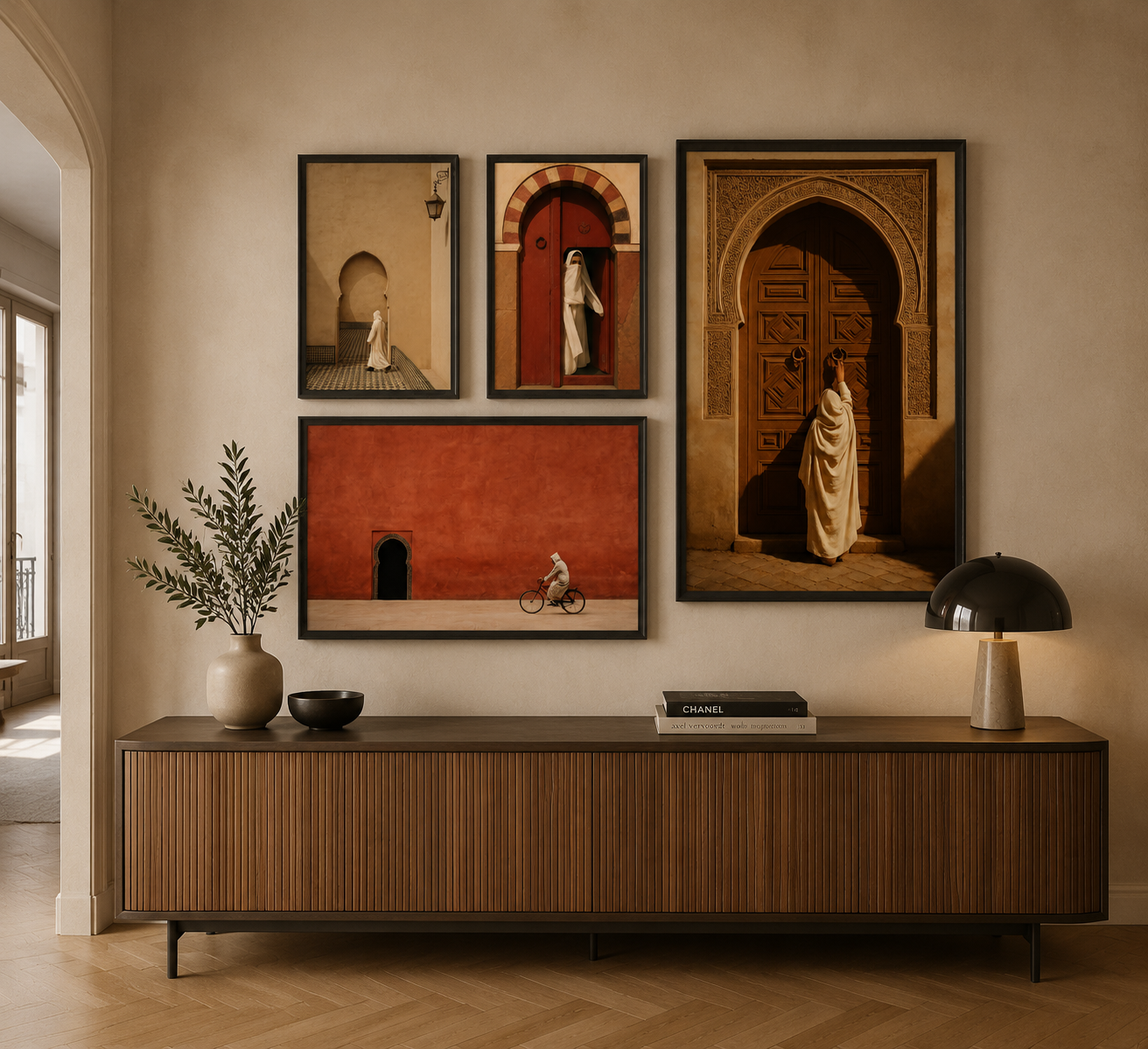 Composition Murale 2 - Le Maroc 1950
