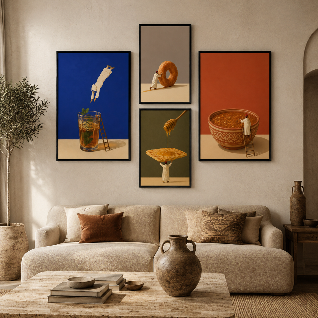 Composition Murale 1 - L'Art des Saveurs