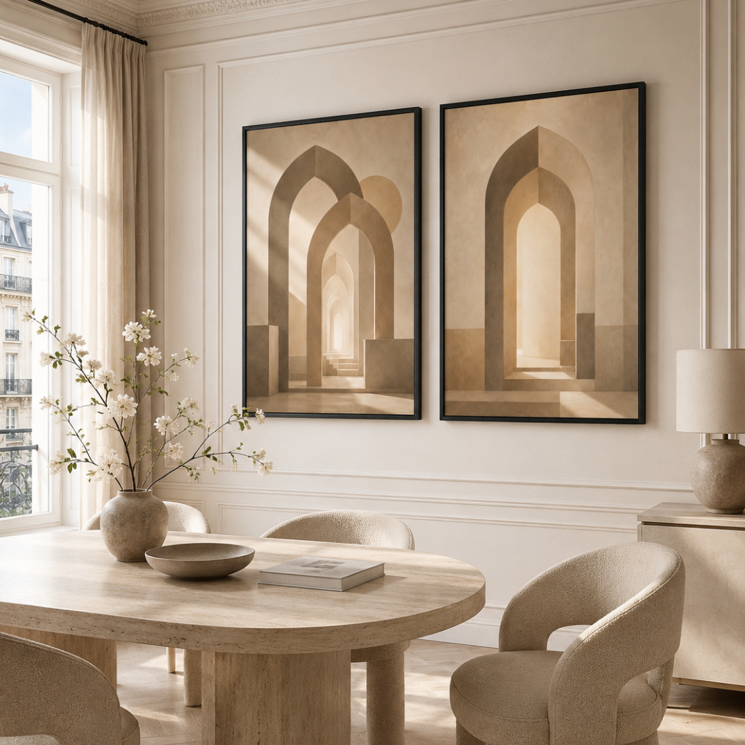Duo Tableaux - Portes Islamiques