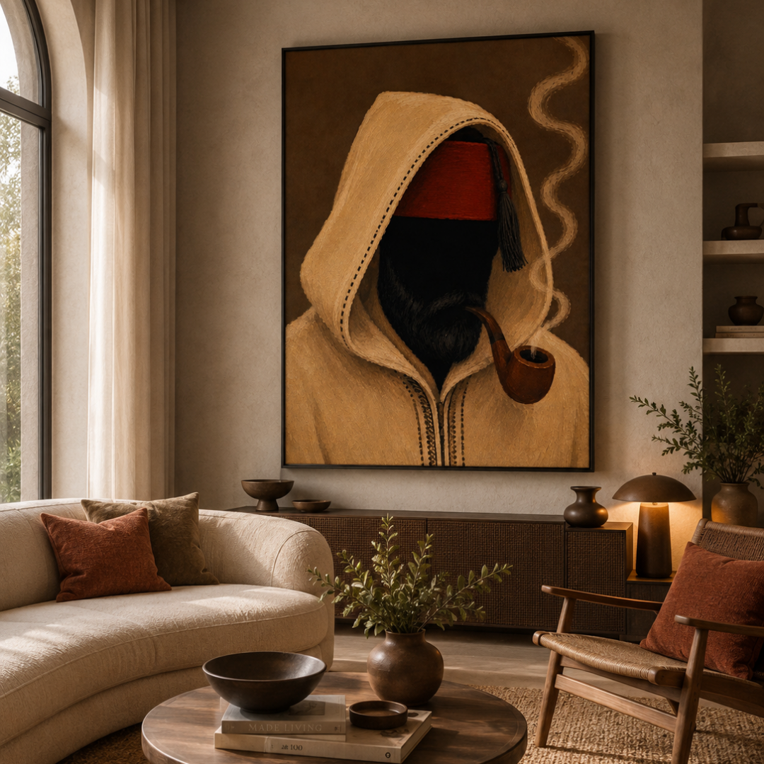 Tableau l'aura marocain détail