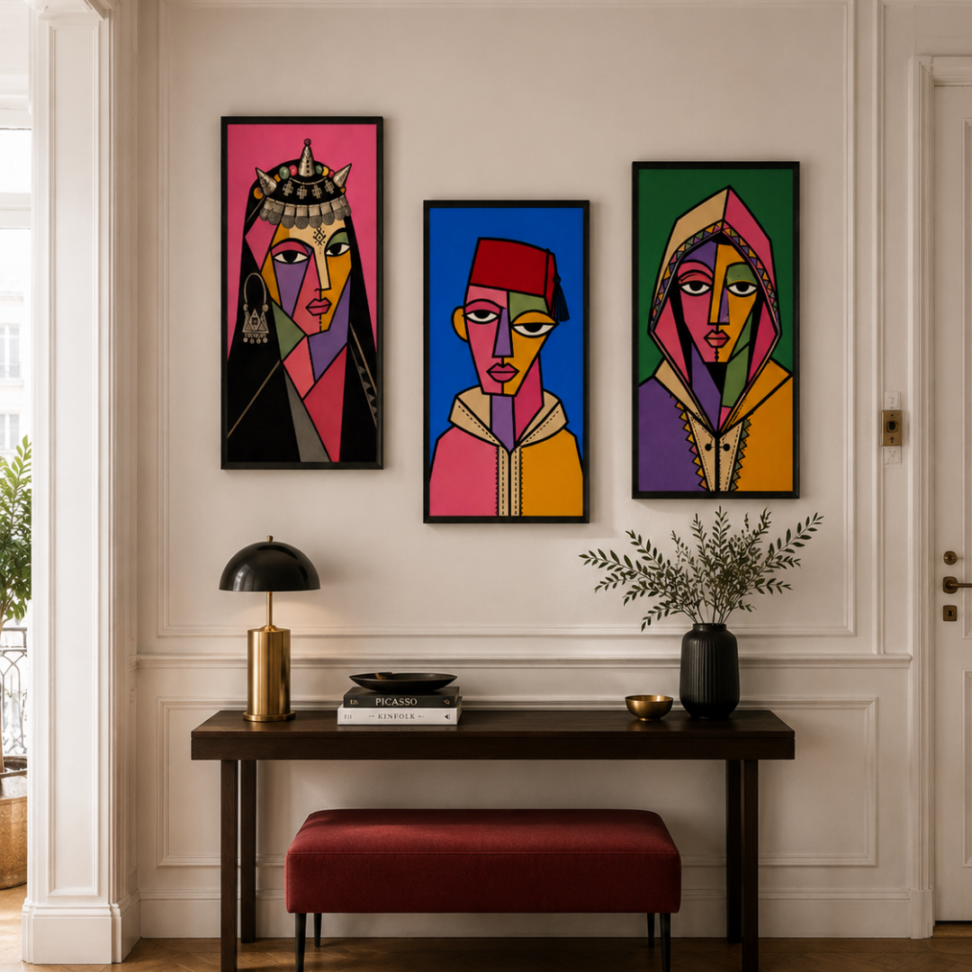 Triptyque Tableaux - Picasa Trio
