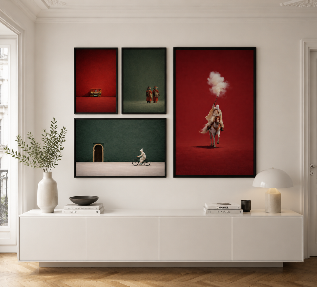 Composition Murale 2 - Le Maroc en couleurs