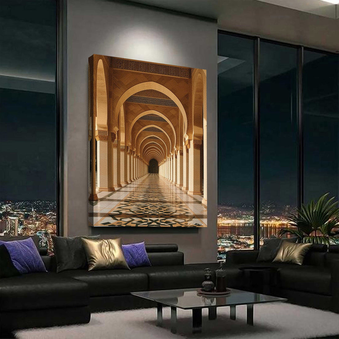 Tableau Les portes du royaume du Maroc architecture