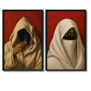 Duo Tableaux - Terracotta