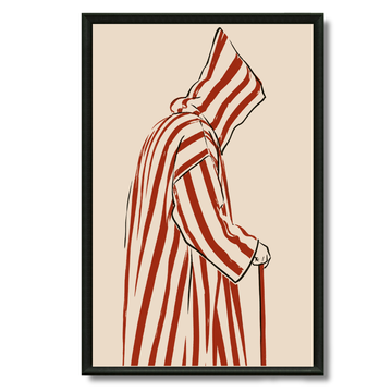 Tableau marocain – Lhaj Illustration