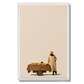 Tableau marocain – Le vendeur de banane