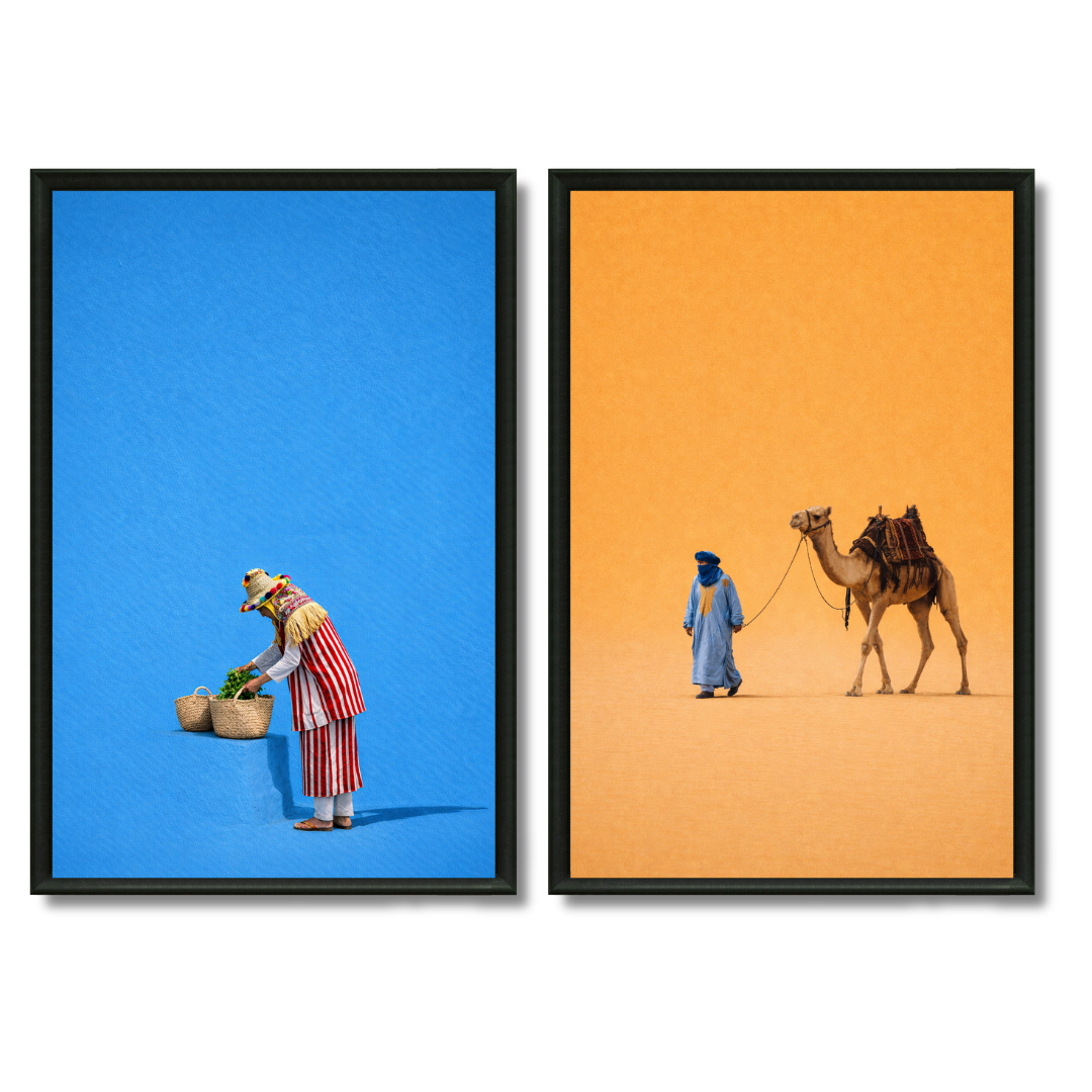 Duo tableaux douceurs du Maroc apaisantes pack