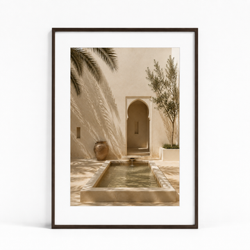 Tableau encadré Marocain – Patio Secret