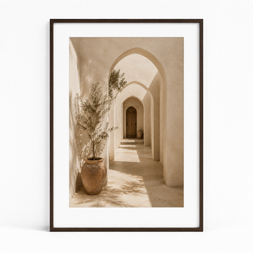 Tableau encadré Marocain – Galerie d'Ocre