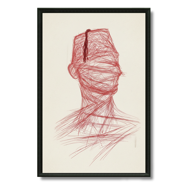 Tableau Tarbouch Marocain Draw illustration graphique