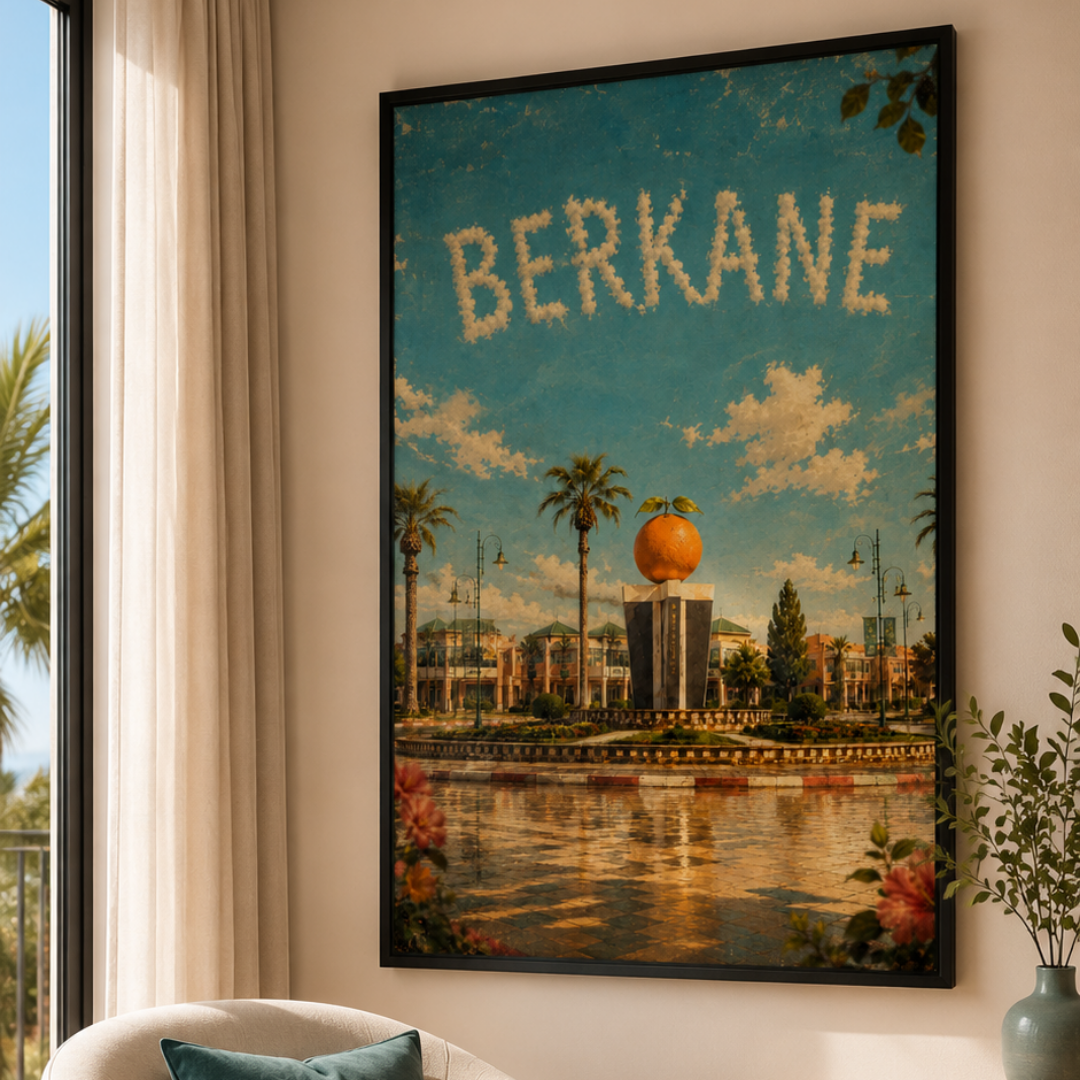 Tableau marocain Berkane, région orientale