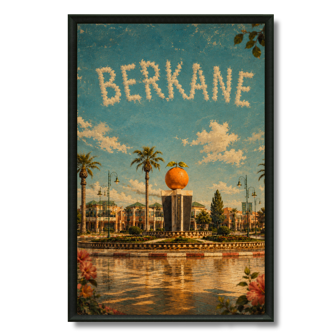 Tableau marocain Berkane, région orientale