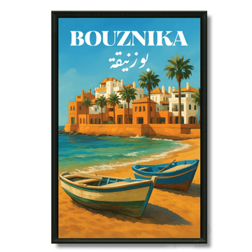 Tableau marocain Bouznika, station balnéaire entre Casablanca et Rabat