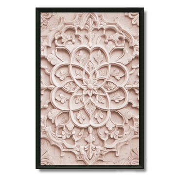Tableau rosace murale zellige artisanat marocain